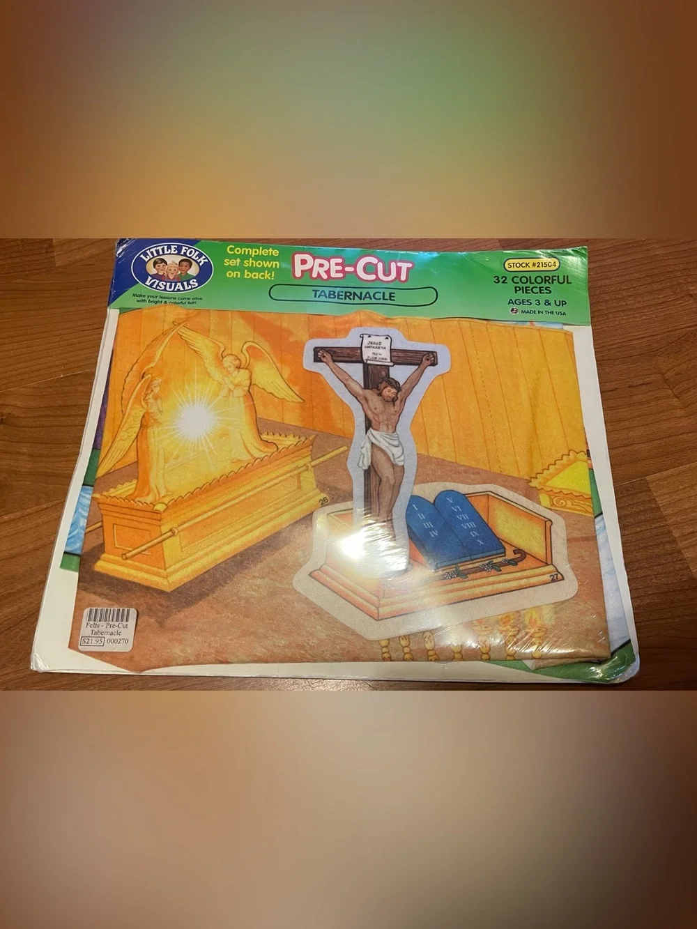 Little Folk Visuals Pre-Cut Tabernacle Felt Board Set #21504 New